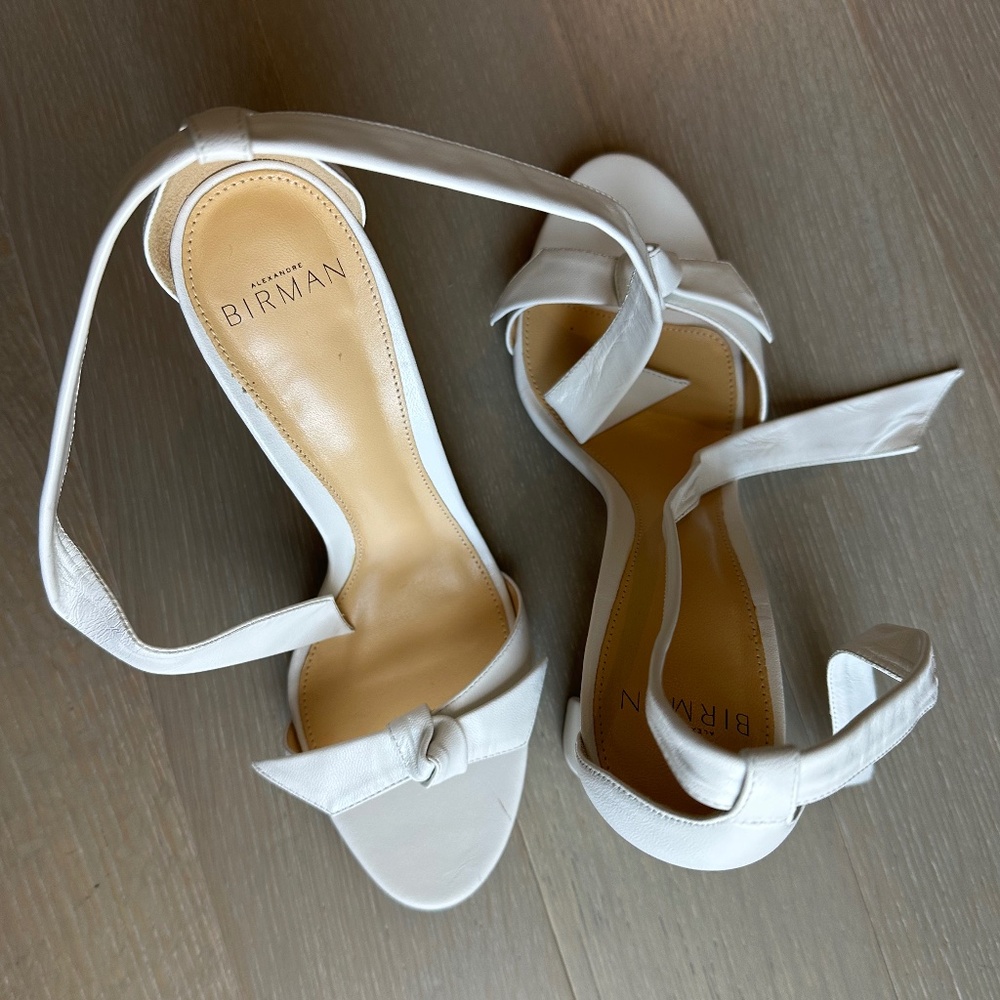 Alexandre Birman CLARITA BLOCK 90 WHITE - Picture 5 of 10